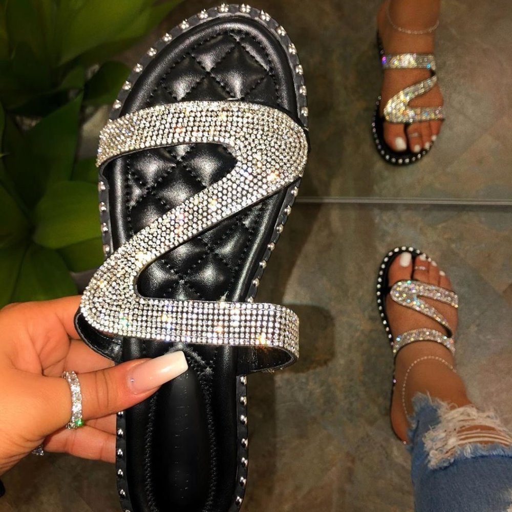 Women's Sandals Slippers Shoes Flat Heel